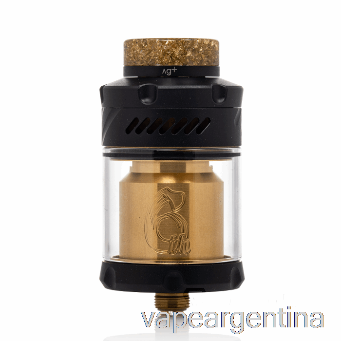 Hellvape Dead Rabbit V3 25mm Rta [6.º Año] Vape Dorado Negro Descartable